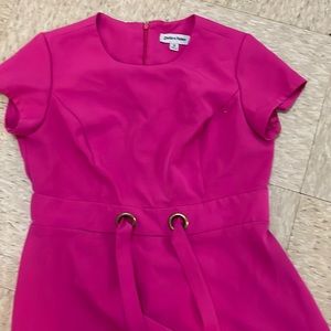 Hot pink dress made in Vietnam
